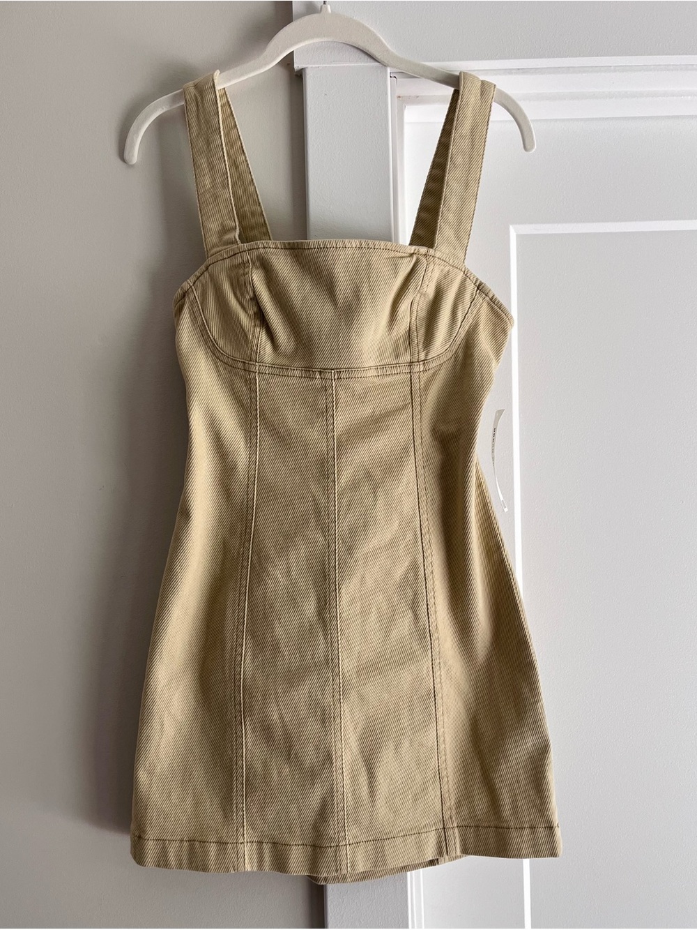Urban Outfitters NWT cotton dress tan Small